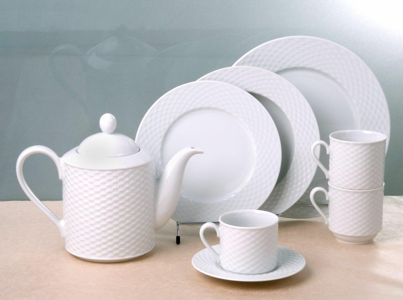 CRYSPO TRIO Σετ Τσαγιού 9τμχ Πορσελάνης Polo White CRYSPO TRIO 34.000.31 (Υλικό: Πορσελάνη) - CRYSPO TRIO - 34.000.31